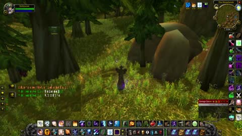 World of Warcraft Classic Shadow Foraging for shrooms in the hinterlands