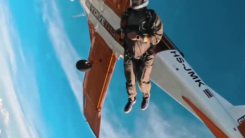 Sky diving #adventure #travel #viral