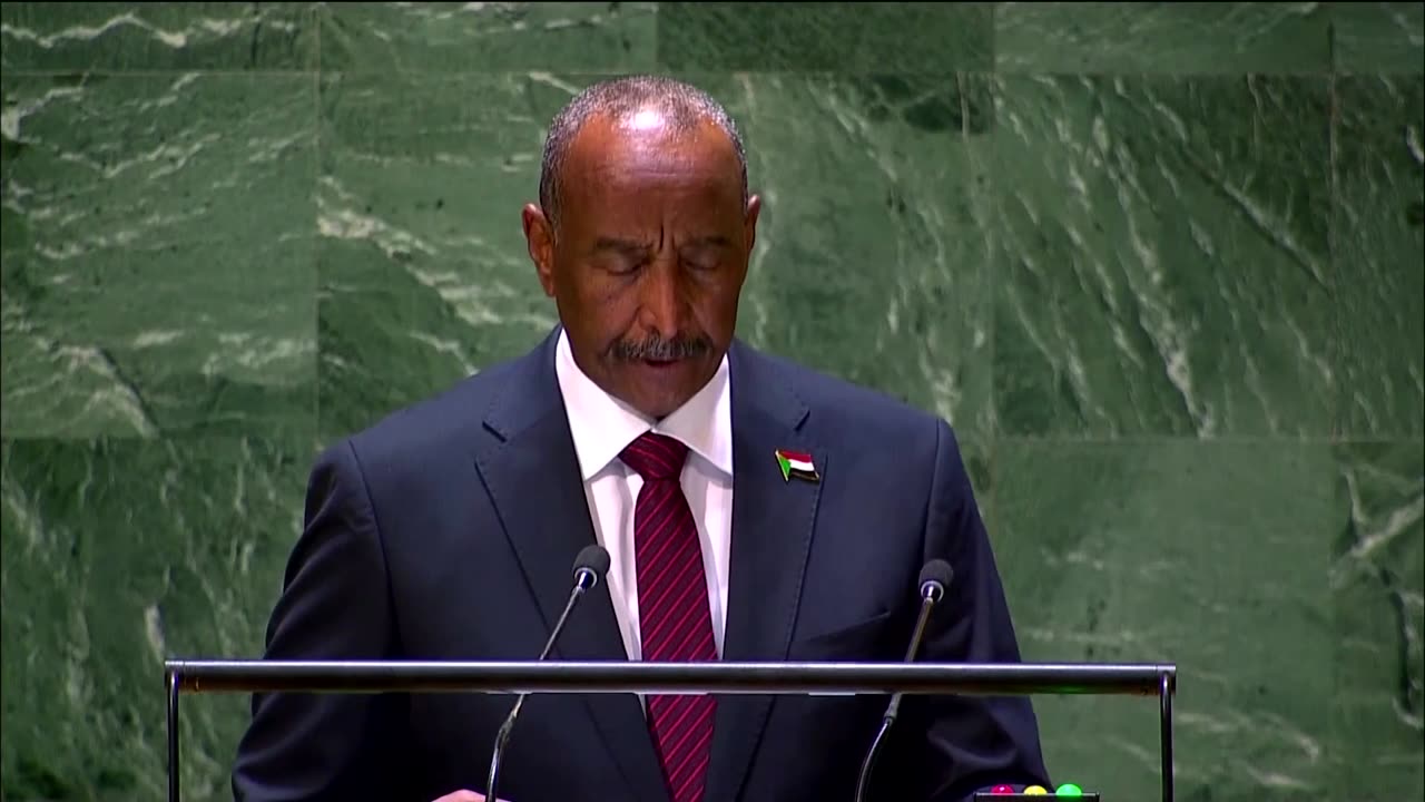 Sudan's rival leaders give competing U.N. addresses