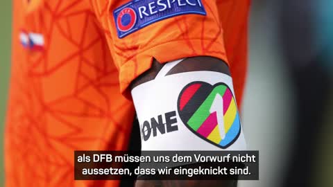 Der DFB knickt ein - nur der Präsident sieht es anders _ WM 2022