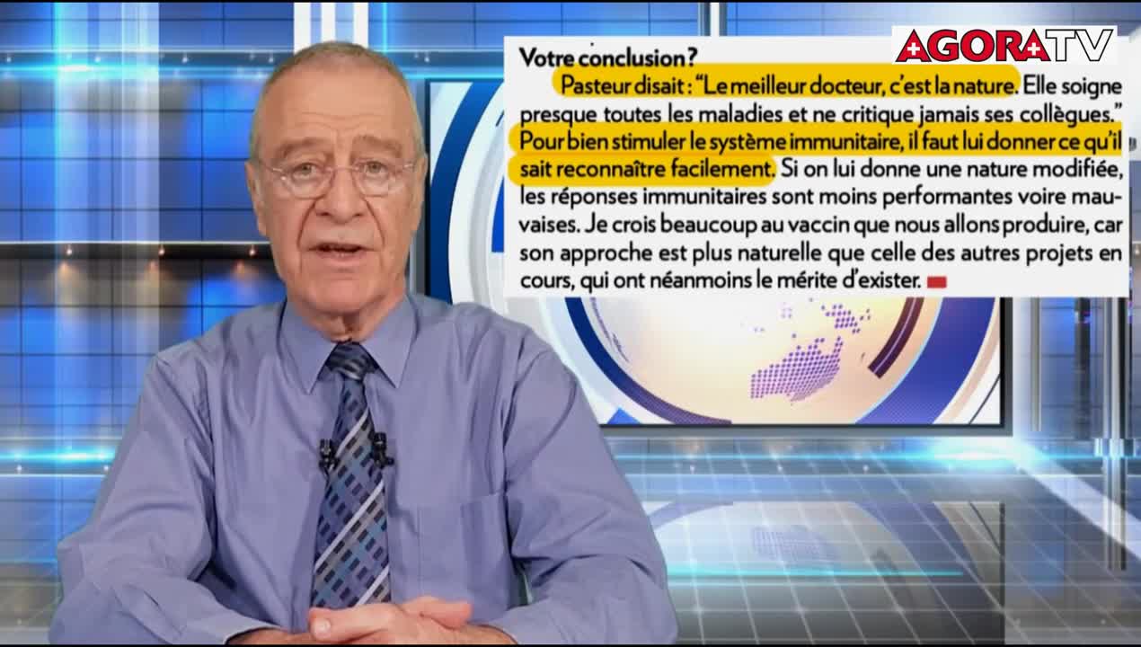 Le Professeur Fourtillan explique le fonctionnement de la glande pinéale et du rôle des hormones