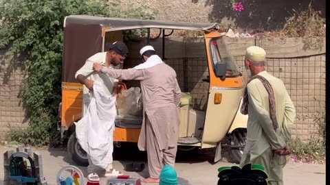 Throwing water on people - the guy tried to grab me- rickshaw man lost his slippers - joker pranks