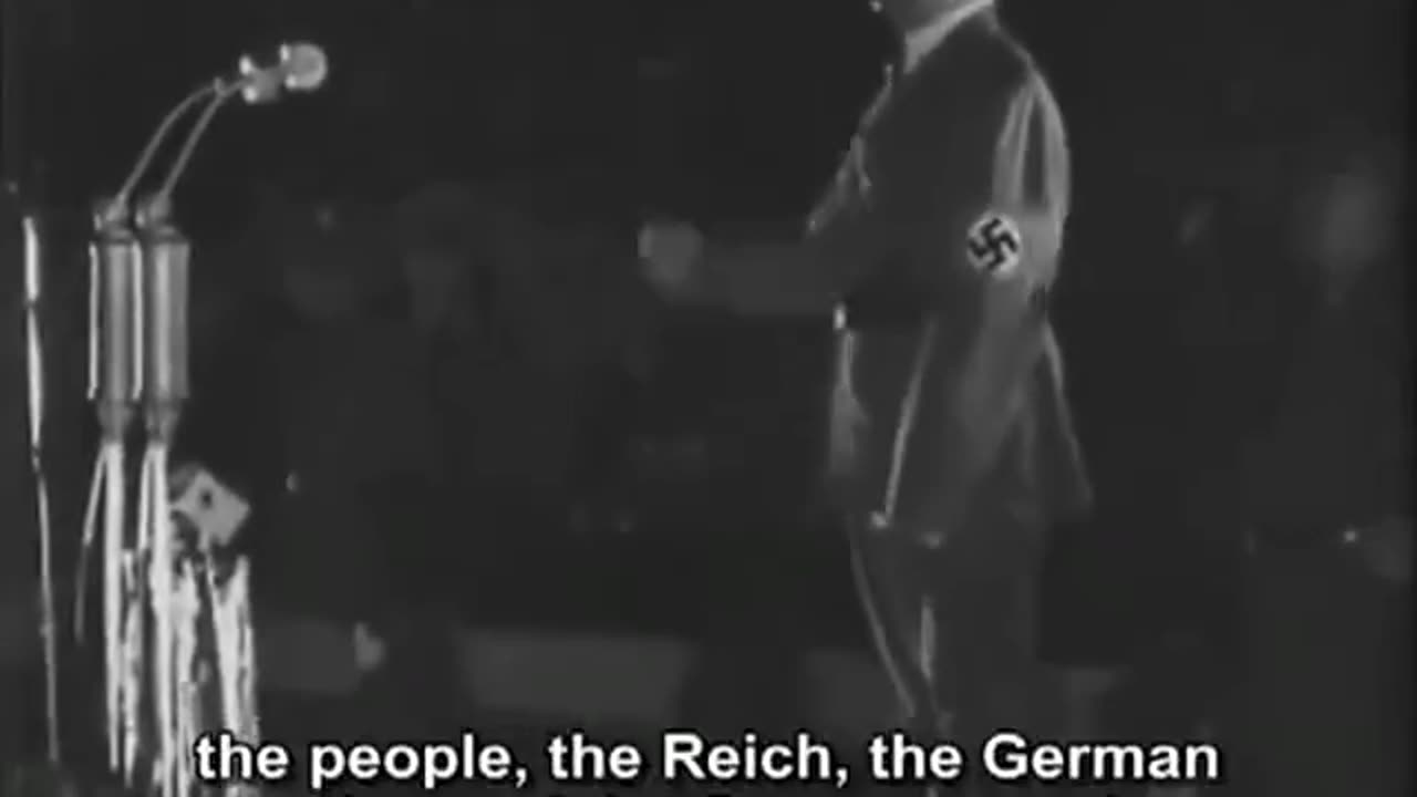 Adolf Hitler: God Created Our People