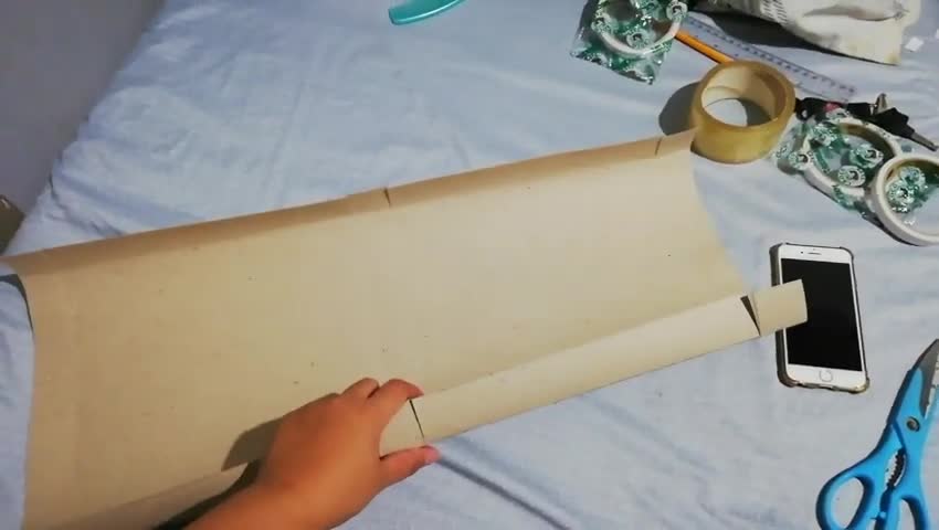 DIY PIZZA BOX USING CARD BOARD