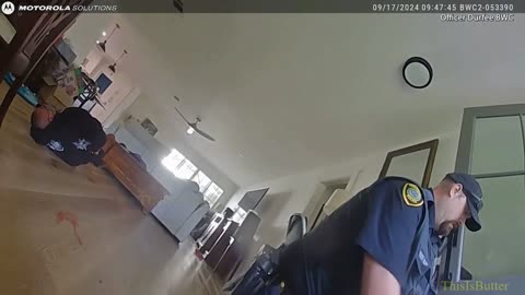 Bodycam video shows home invasion suspect shooting, injuring Houston police officer