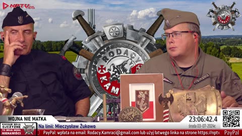 WOJNA NIE MATKA Śr. 3.07.2024r. W. Olszański, M. Osadowski NPTV.pl Rodacy Kamraci