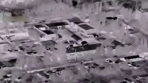 The Russian Air Force conducts an airstrike on an AFU depot using precision-guided munitions.