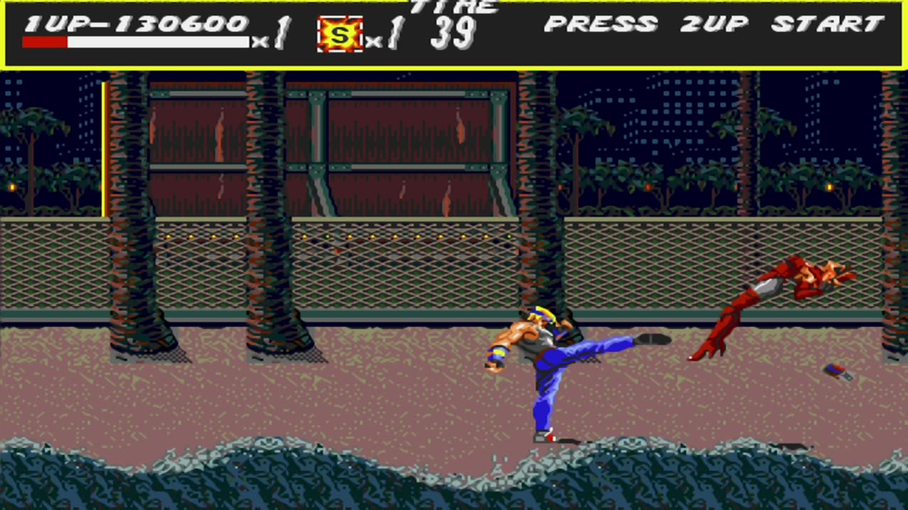 Streets of Rage Level 03 #retrogaming #arcadegame #streetsofrage #nedeulers