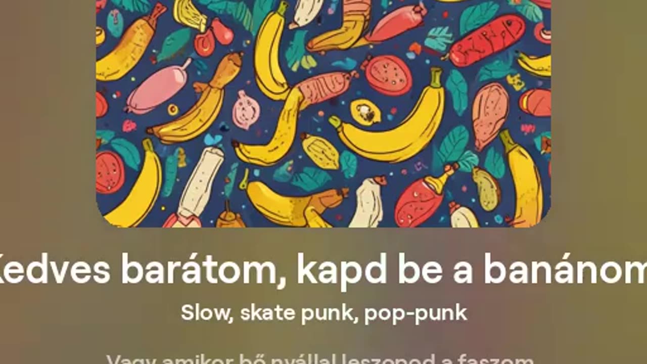 Kedves barátom.... - AI-generált skatepunk vicces szöveggel