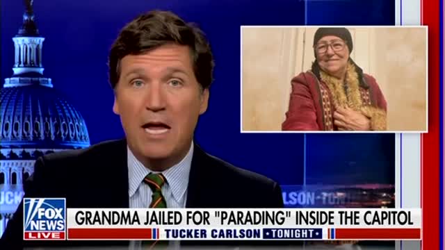 Tucker: Elderly Cancer Patient Gets Jailed For Trespassing In The Capitol