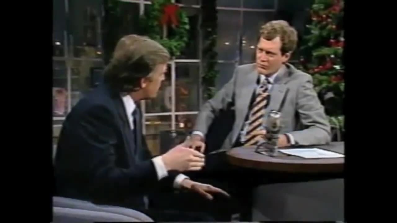 Donald Trump on Letterman in 1987