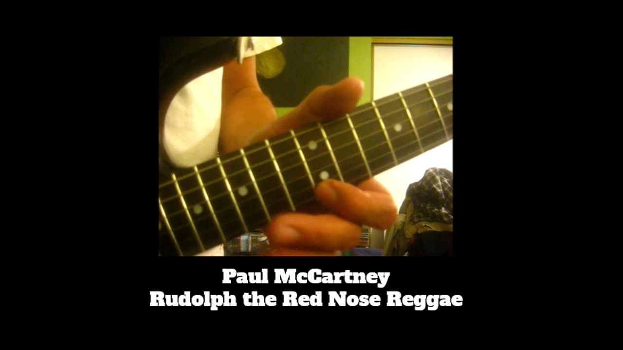 Rudolph the Red Nose Reggae ~ Paul McCartney ~ a Nosy Lesson.