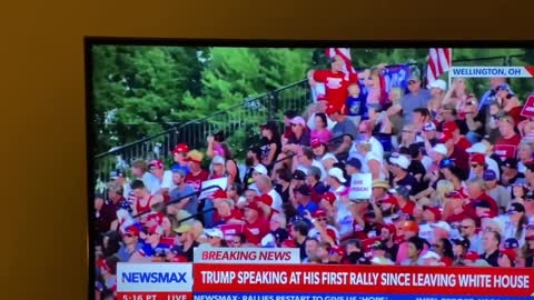 Trump reads “The Snake” poem