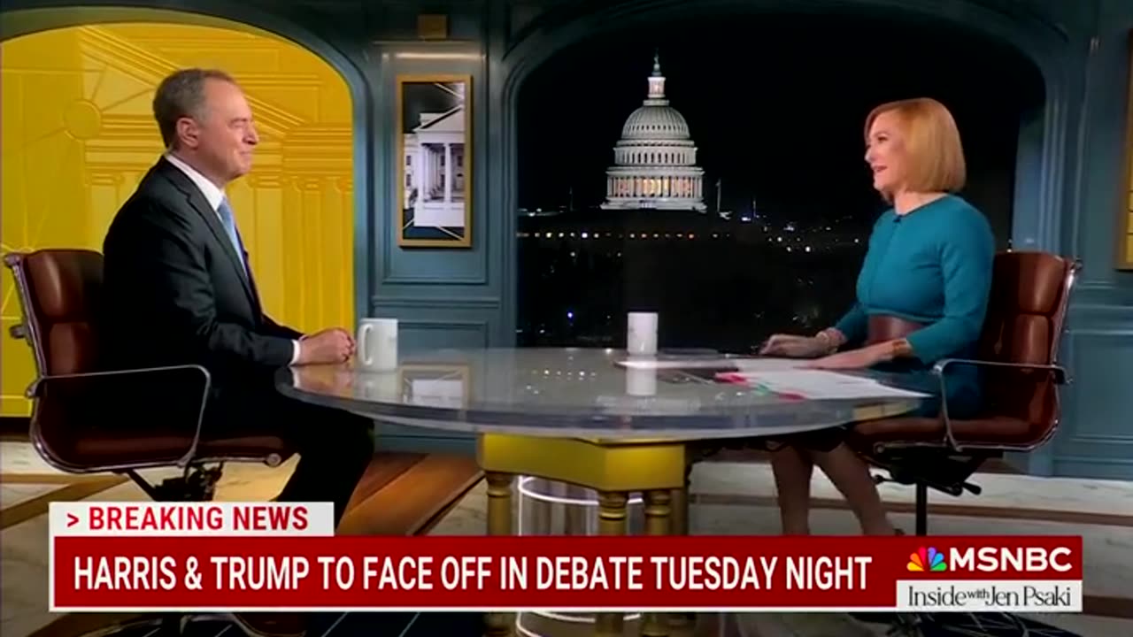 Adam Schiff Says Kamala Harris' Big Problem For Debate Is She Knows Facts 'Too Well'