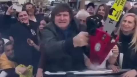 “You can’t give these sh*t leftards an inch!" Javier Milei has zero tolerance for woke left.