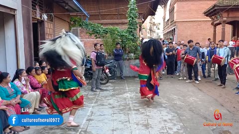 Lakhe Dance, Saparu, Thecho, Godawari, Lalitipur, 2081, Part III