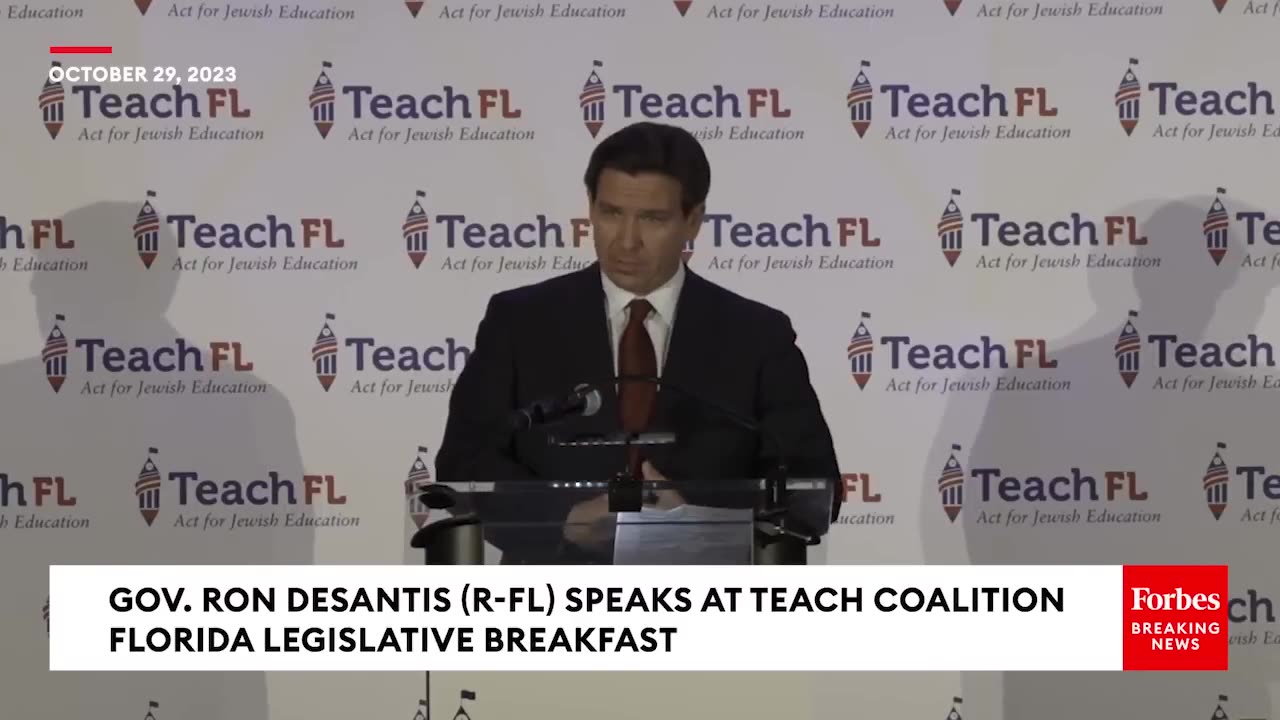 DeSantis Talks About Anti-Semitism on American Campuses