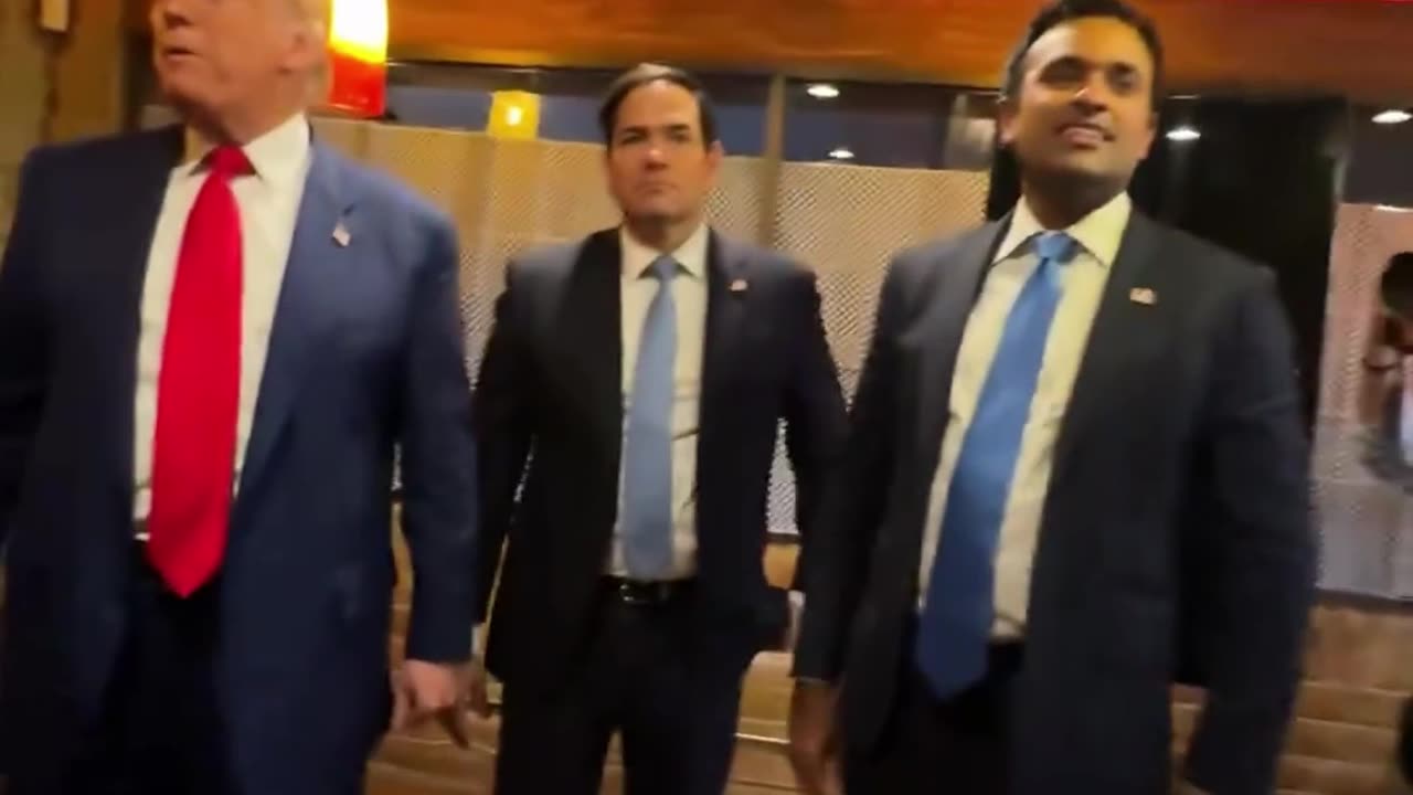 President Trump, Marco Rubio, and Vivek Ramaswamy visit Havana Express in Las Vegas! πΊπΈπ