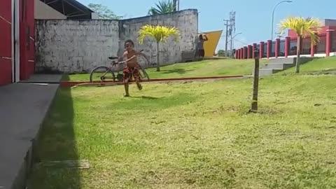 Child running