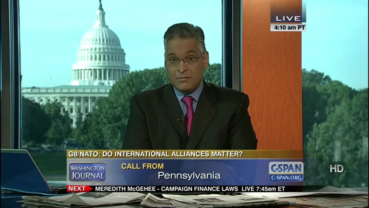 Shanny and Rev (Old Video) - Rev Calls C-Span...