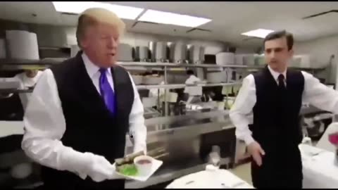 Trump once took a video crew with him as he went through one of his hotels