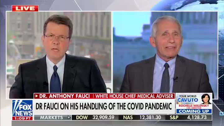 Fauci Rewrites History AGAIN: "I Didn't Shut Down Anything"