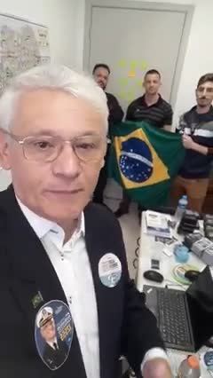 Conheça o comitê de campanha do Comandante Robinson!!!#shorts