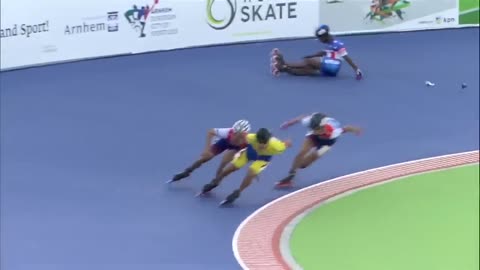 02. JUNIOR Men 500M - Final - Speed Skating _ World Championships 2018 - Heerde