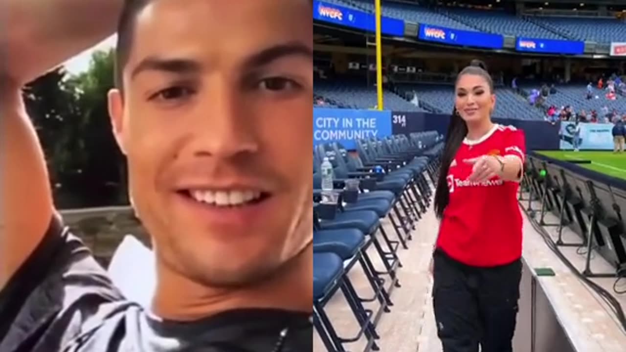 Watch Ronaldo’s Reaction to my video