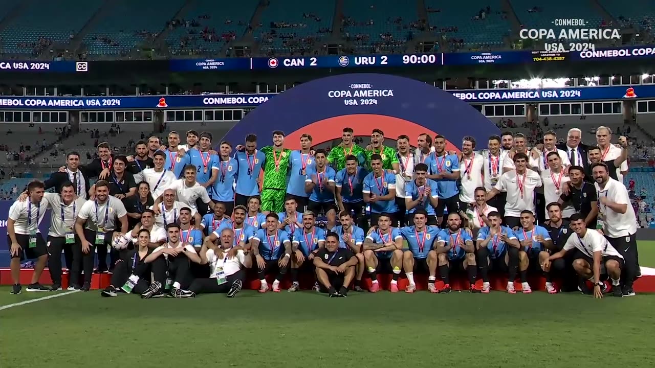 CANADÁ (3) 2-2 (4) URUGUAY | HIGHLIGHTS | CONMEBOL COPA AMÉRICA USA 2024™