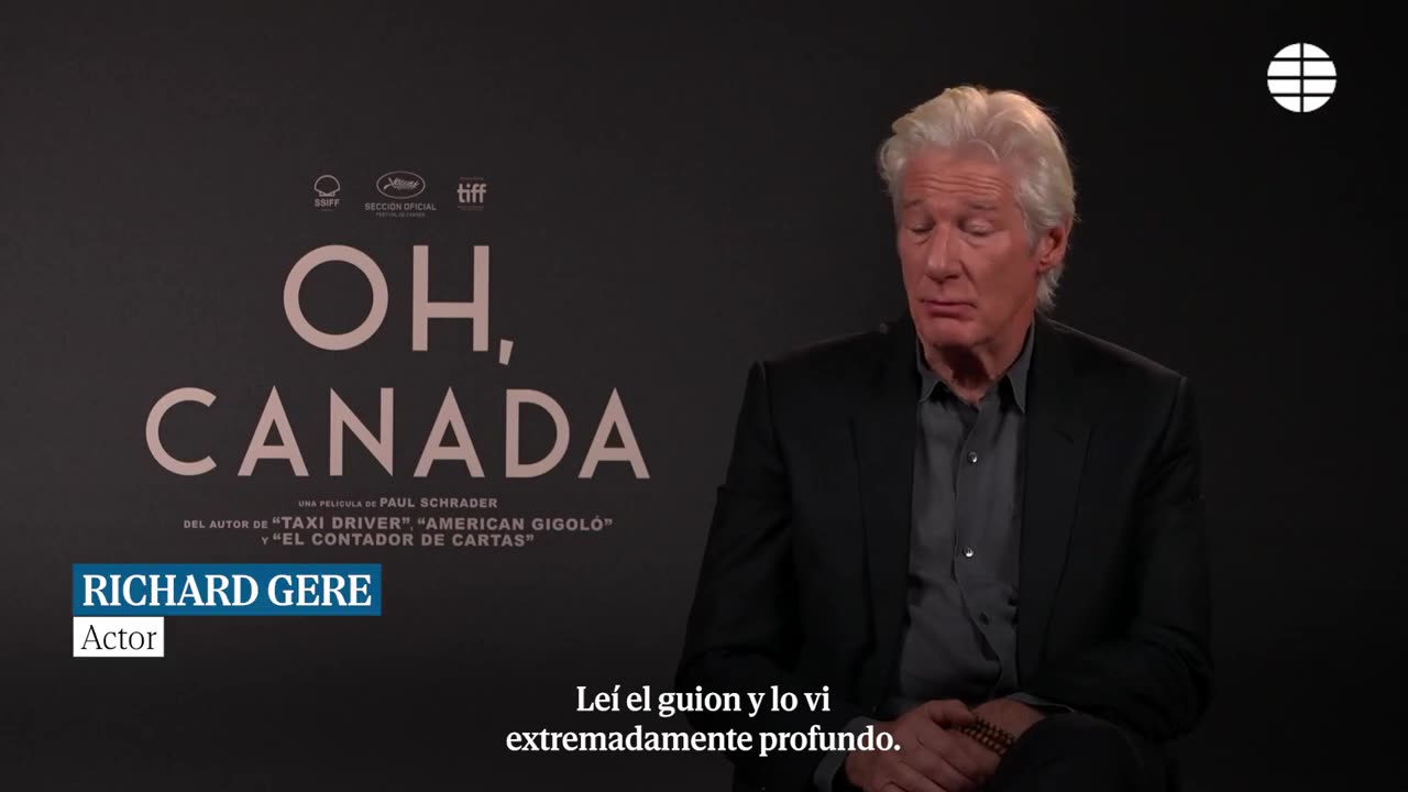 Richard Gere protagoniza 'Oh, Canada': "Leí el guion al poco de morir mi padre"