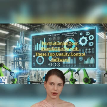 Revolutionize Your Manufacturing with These Top Quality Control Software!
