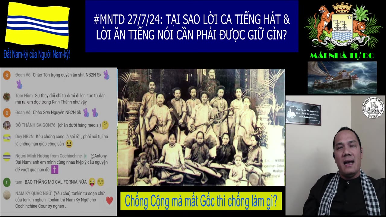 #MNTD 27/7/24: TẠI SAO LỜI CA TIẾNG HÁT & LỜI ĂN TIẾNG NÓI CẦN PHẢI ĐƯỢC GIỮ GÌN?