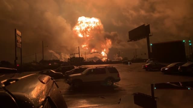 Refinery Fire in Philadelphia