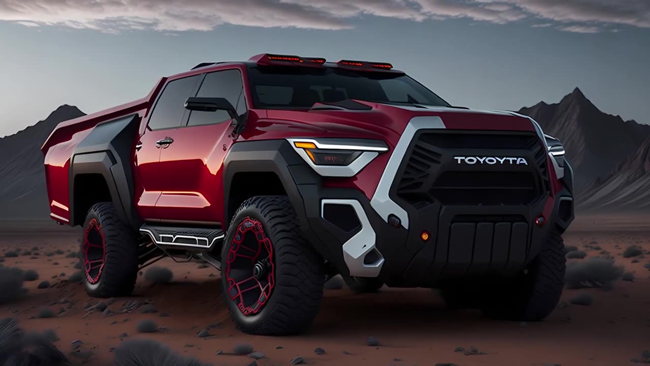 Toyota Stout Reborn Concept Car, AI Design