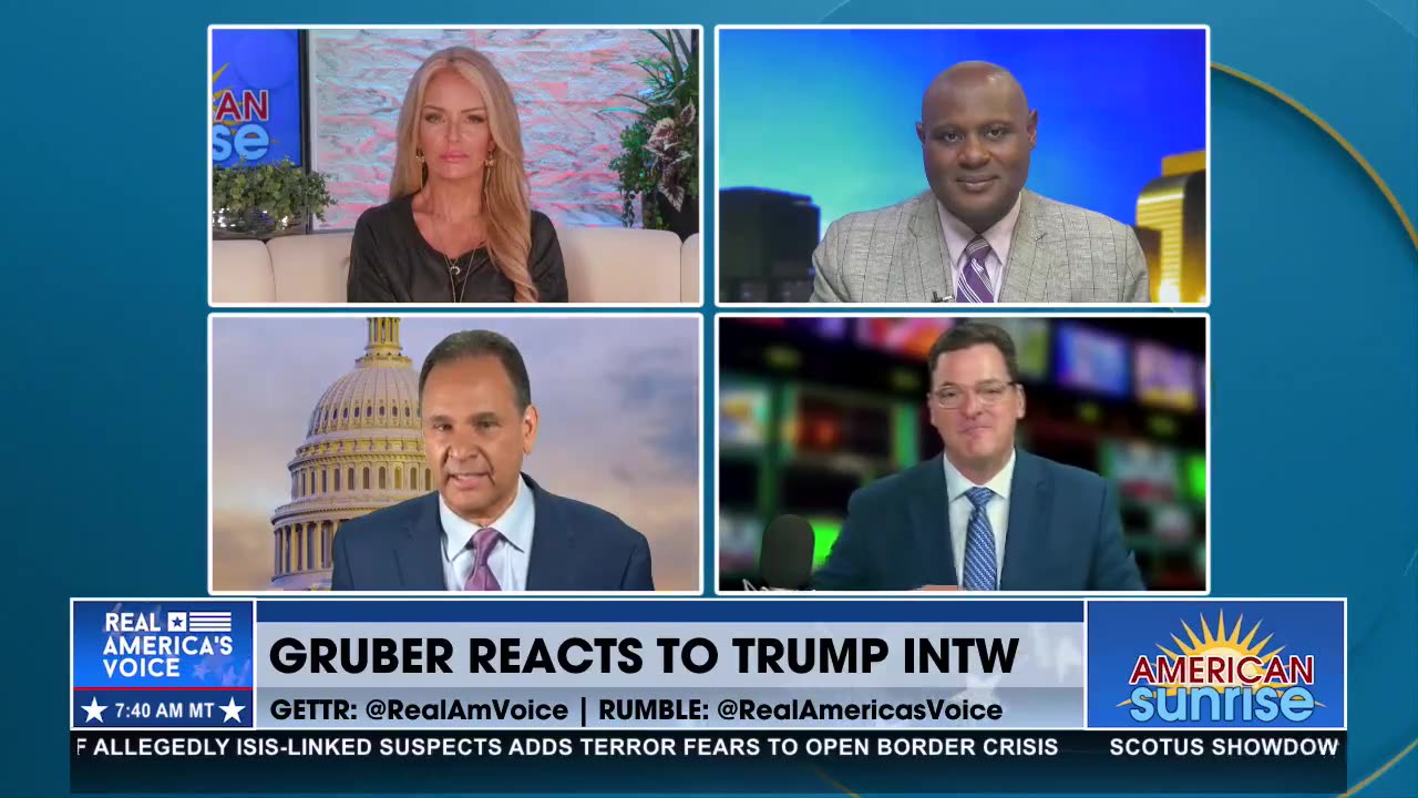 STEVE REACTS TO HIS INTERVIEW WITH TRUMP ON AMERICAN SUNRISE