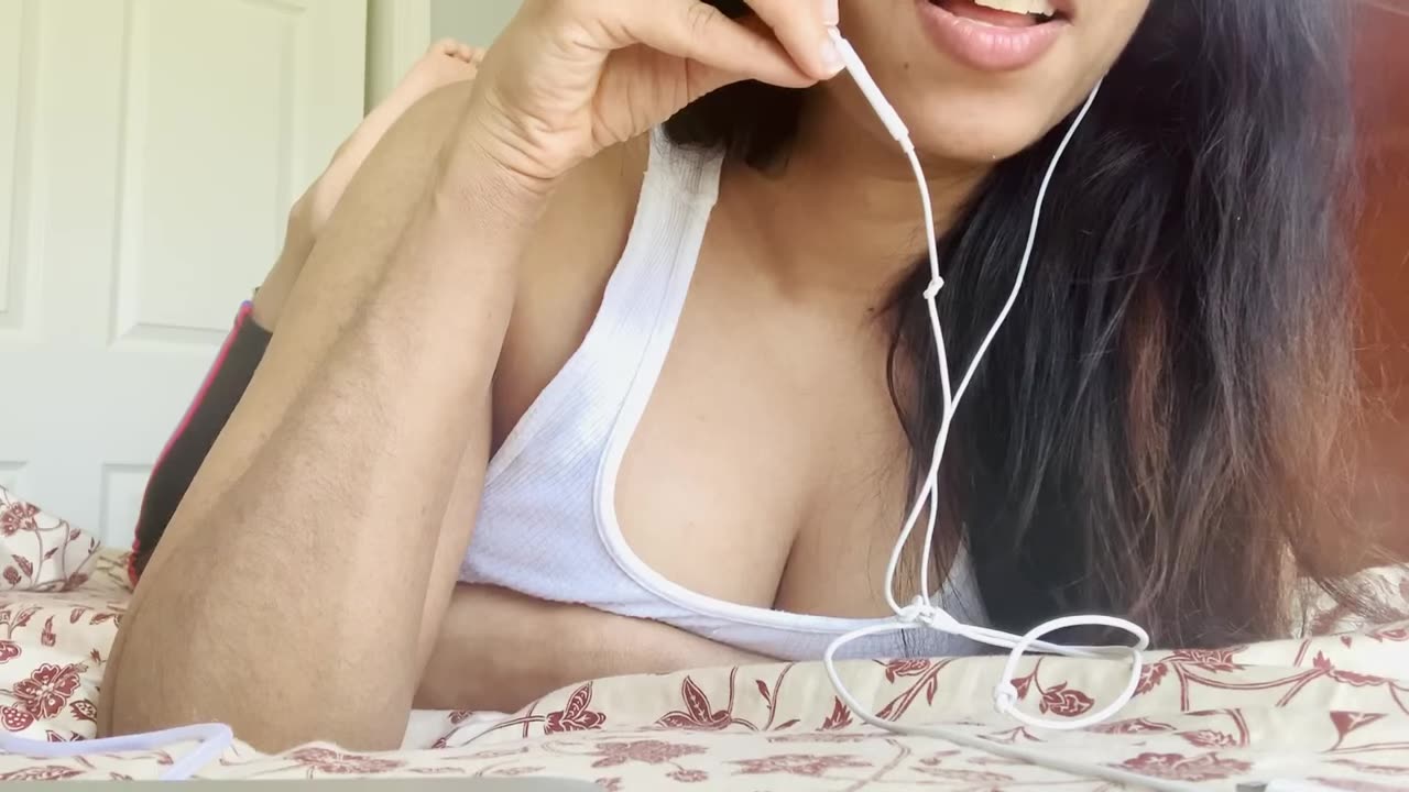 ASMR | Actual Lens Licking and Kissing | Indian Girl By DeliciousdivyaASMR