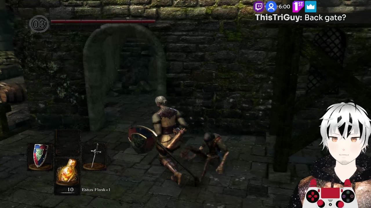 🔴[DARK SOULS] BLIGHTTOWN!? [VTUBER/VRUMBLER]