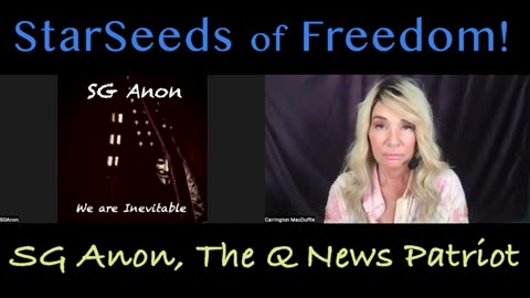 SG Sits Down w_ Carrington @ -Starseeds of Freedom- Show