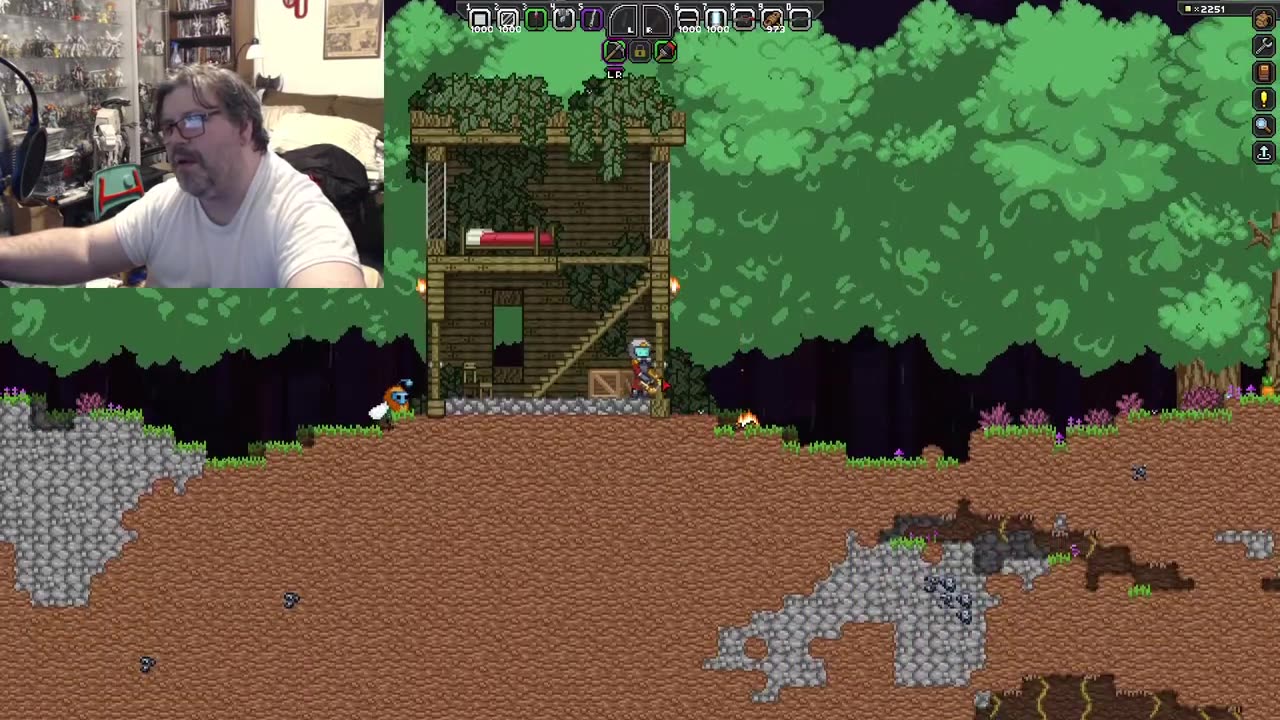 TWITCH Livestream - Playing STARBOUND