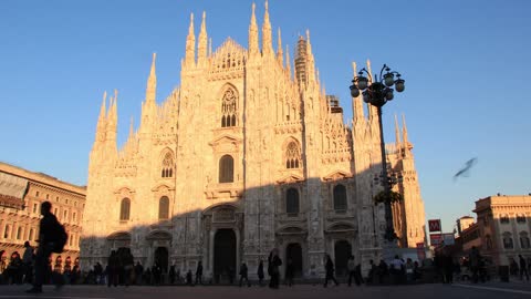 Milan Cathedral Time-lapse CC-BY NatureClip