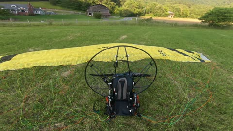 Just another Appalachian flight on my paramotor