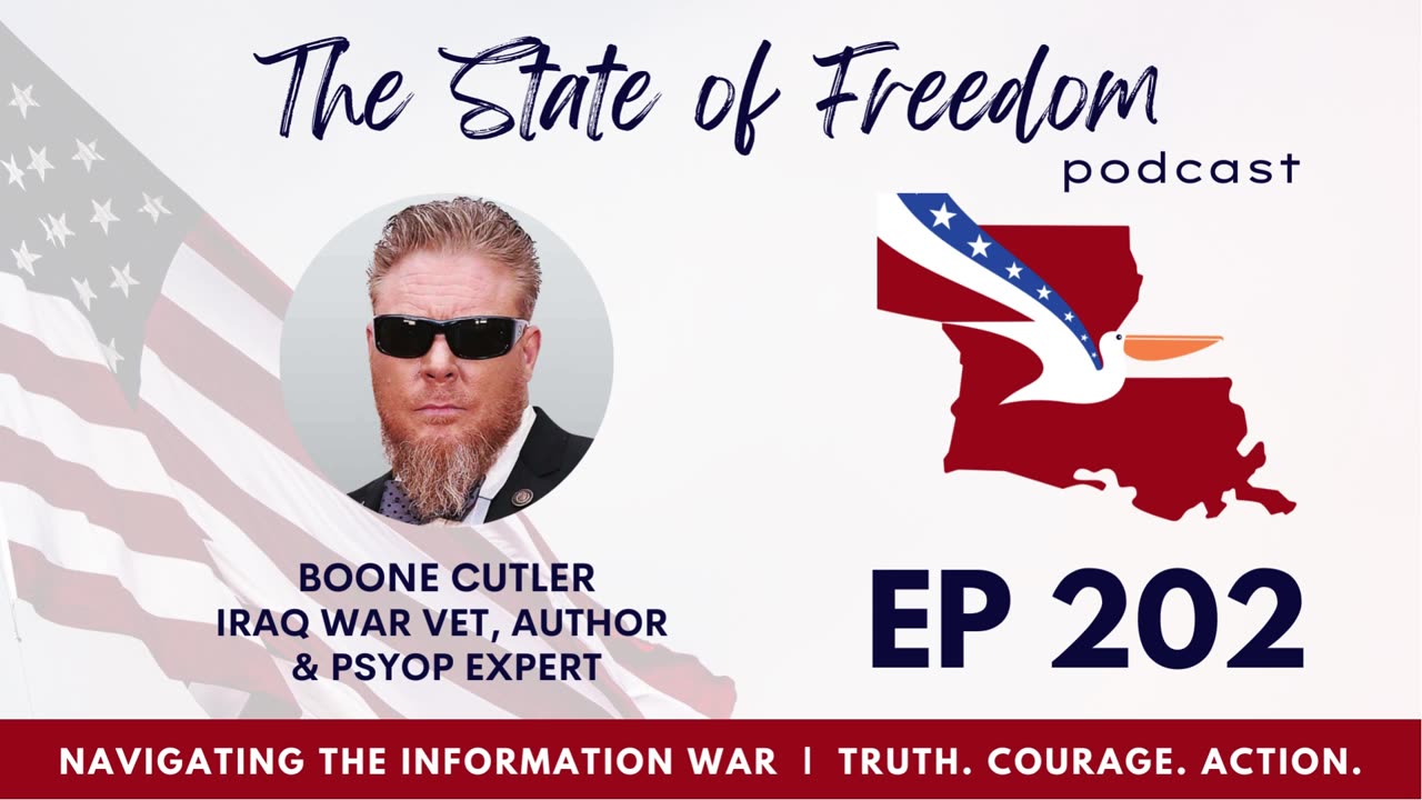 #202 Navigating the Info War w/ Boone Cutler, SGT, U.S. Army (Retired)