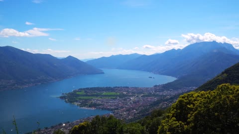 lake lugano switzerland border real time