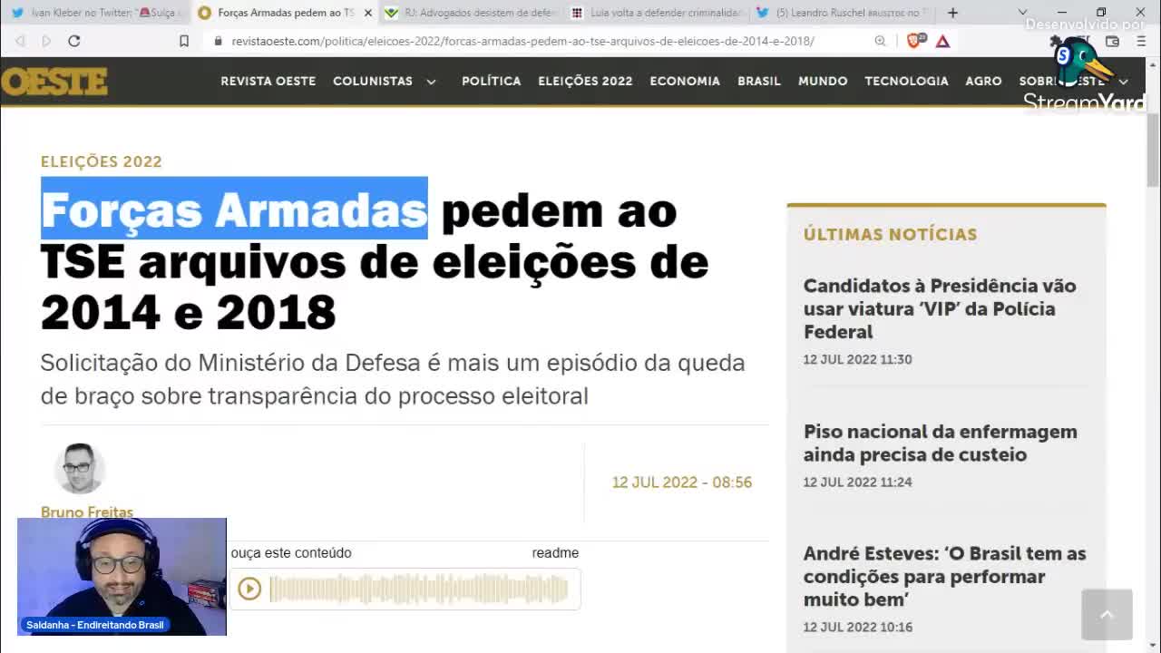 URGENTE! 'EU GANHEI NO PRIMEIRO TURNO'_HD