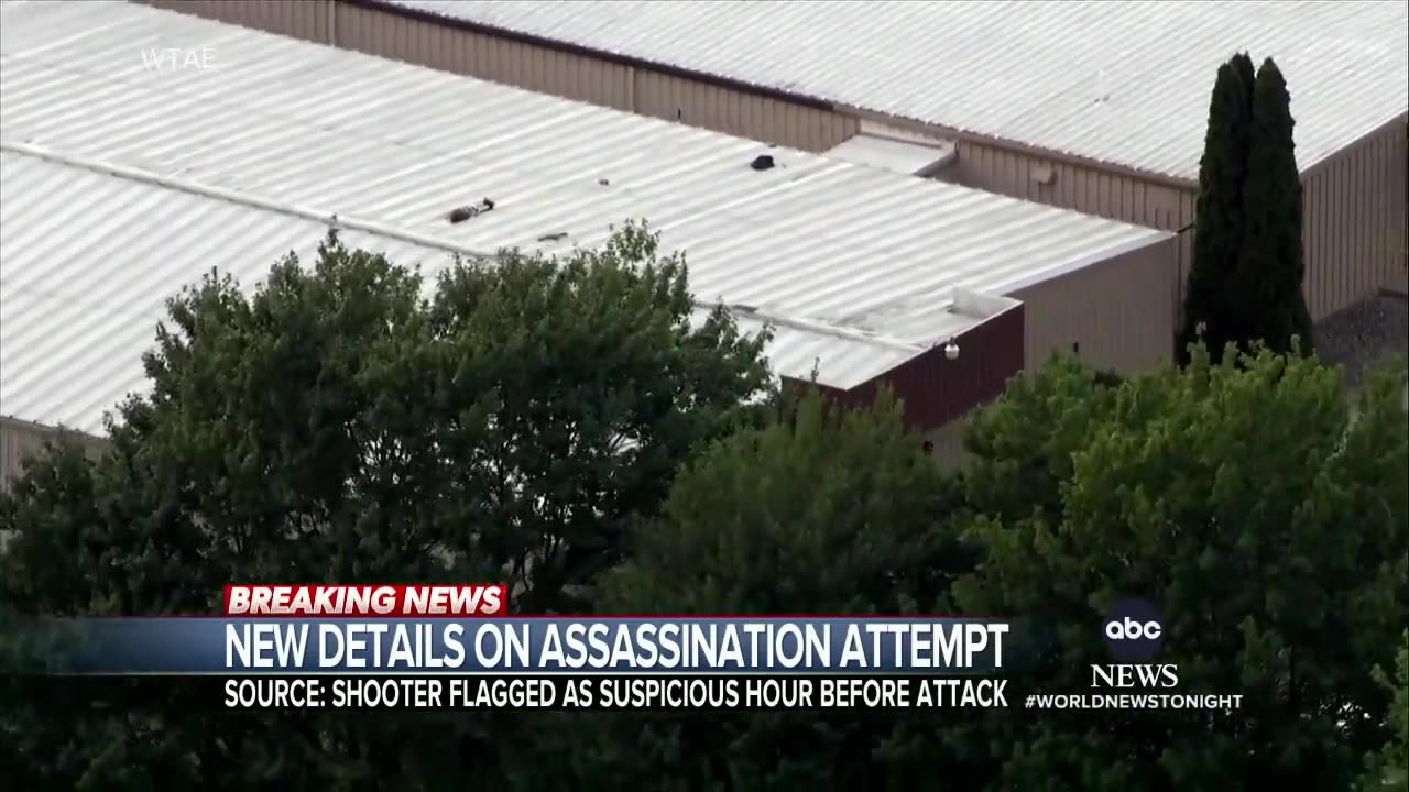 Secret Service spotted Trump shooter on roof 20 minutes before shooting