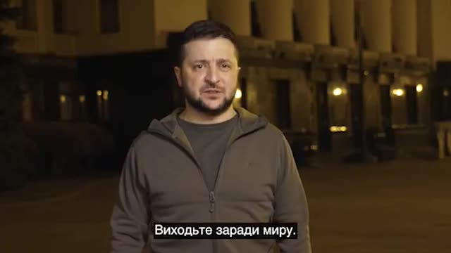 Zelensky: We must all stop Russia, the world must stop the war