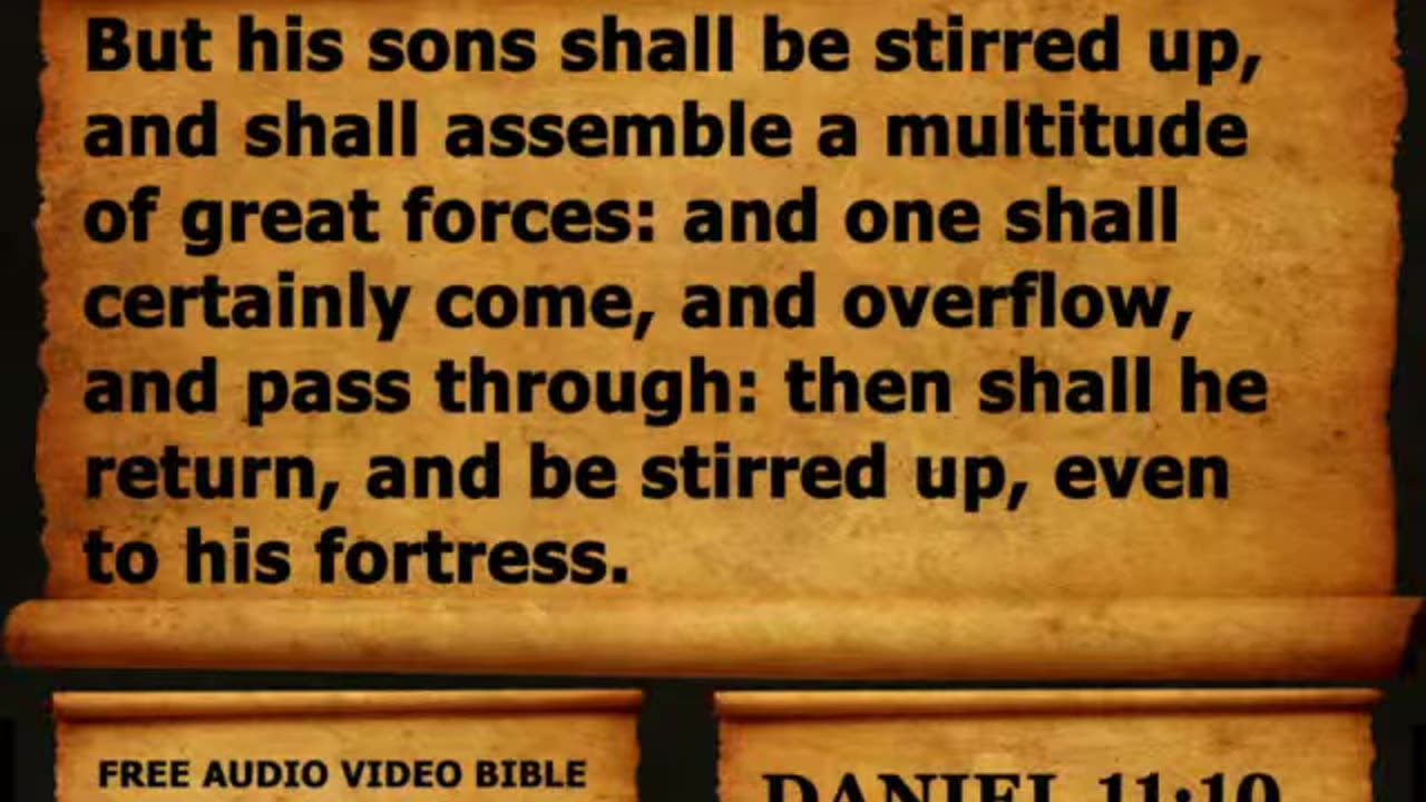 Bible Book 27. Daniel Complete 1-12, King James Version (KJV) Read Along Bible