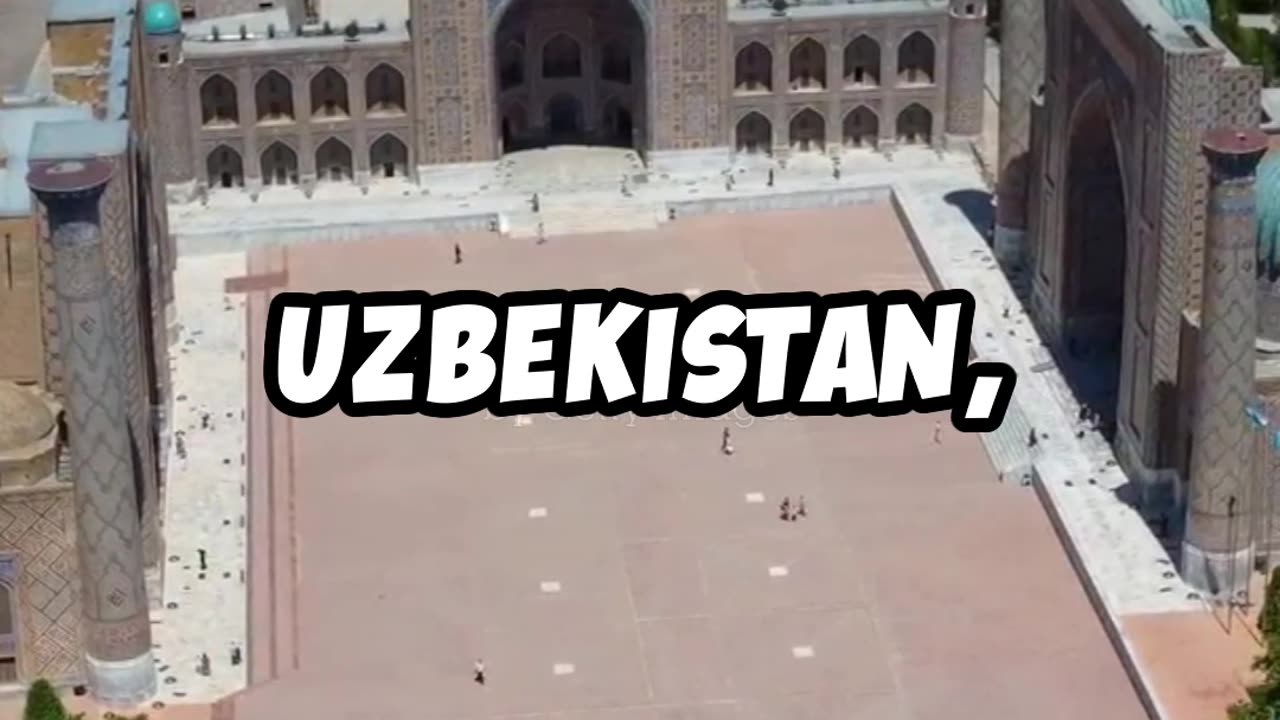 Discover the Secrets of Registan Square! #travel #explore #history