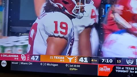 Texas true self shows up fumble kickoff